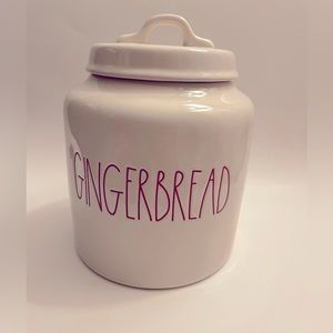 Rae Dunn Gingerbread Canister